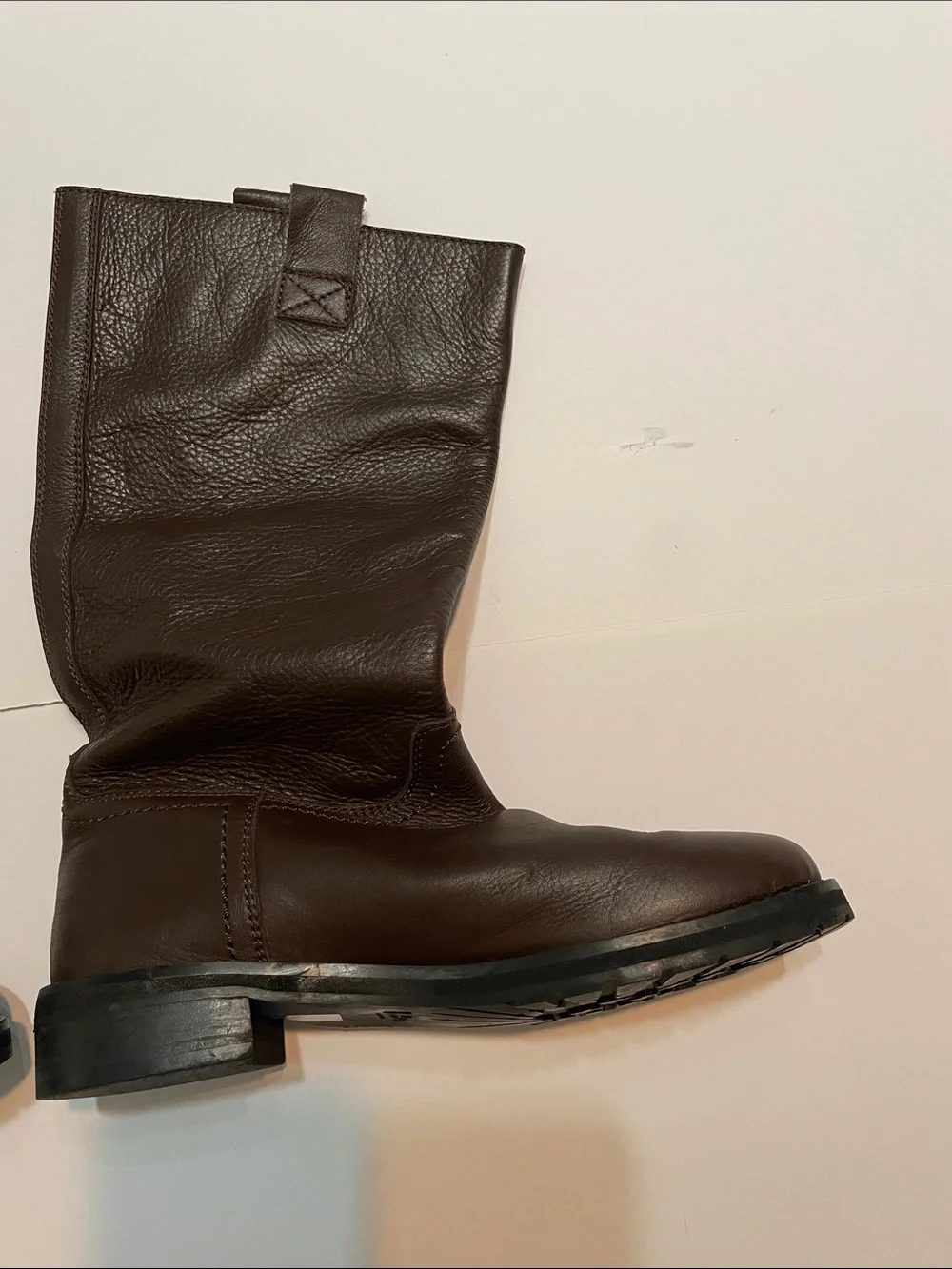 Boden leather knee